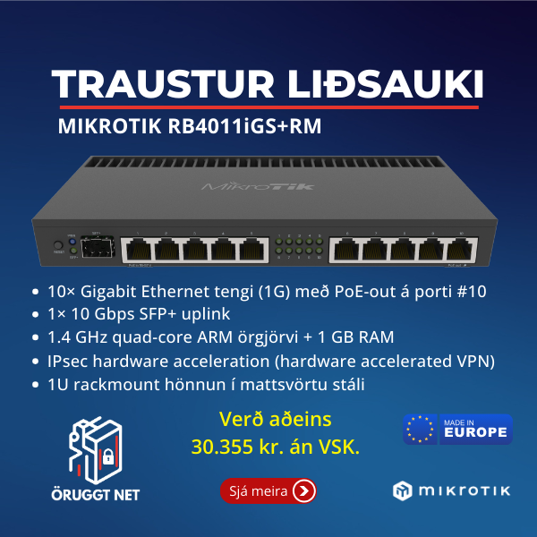 MikroTik RB4011iGS+RM
